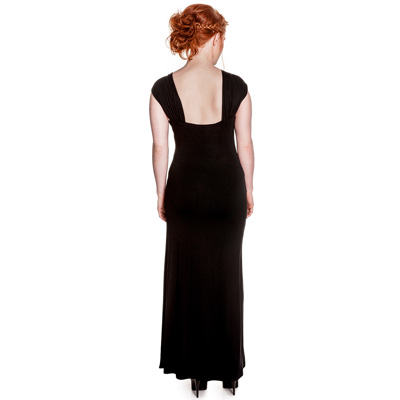 Crucifix – Vestido gótico largo - Imagen 5