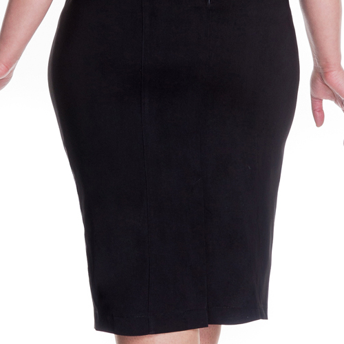 Thelma Black PLUS – Vestido pin up ajustado en tallas grandes - Imagen 5
