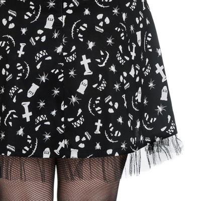 Creepy Mini PLUS – Vestido punk en tallas grandes - Imagen 7