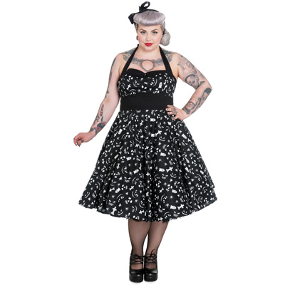 Creepy PLUS – Vestido tallas grandes de fiesta - Imagen 2
