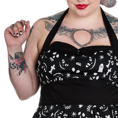 Creepy PLUS – Vestido tallas grandes de fiesta - Imagen 3