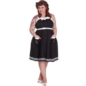 Siren Plus – Vestido en tallas grandes estilo pin up