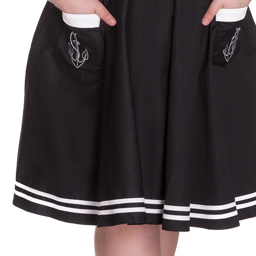 Siren Plus – Vestido en tallas grandes estilo pin up - Imagen 6