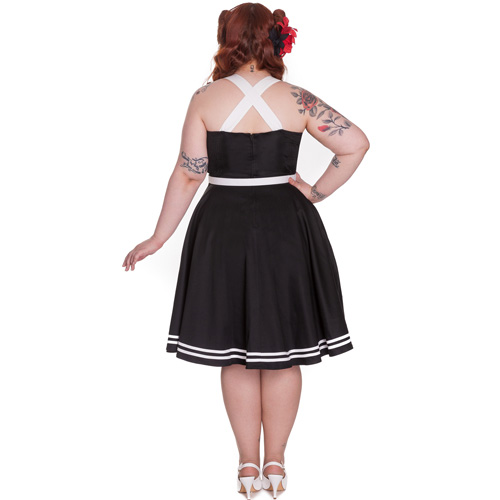 Siren Plus – Vestido en tallas grandes estilo pin up - Imagen 7