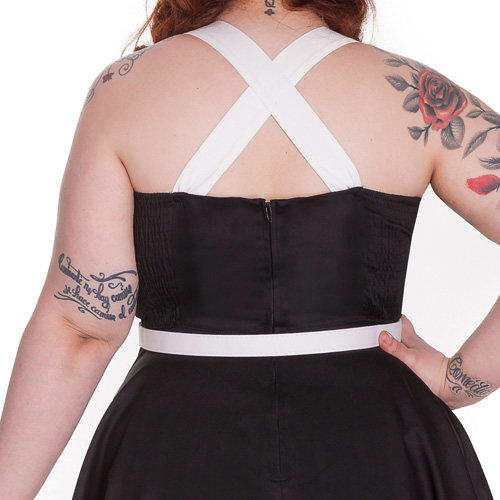 Siren Plus – Vestido en tallas grandes estilo pin up - Imagen 8