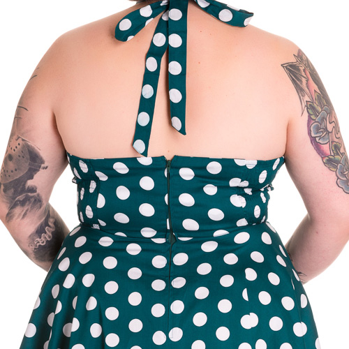 Mariam Plus – Vestido vintage para gorditas - Imagen 5
