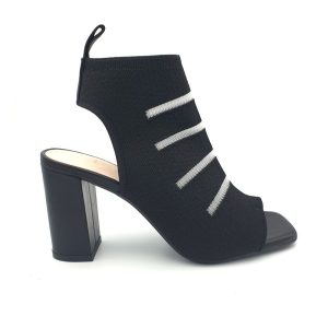 SANDALIA NEGRA DE TACON LODI V2GALESTIC