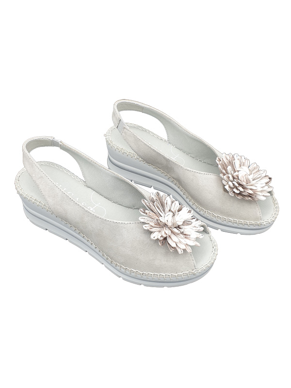 SANDALIAS CUÑA DCHICAS 5739C VITELO CALCE - Imagen 3