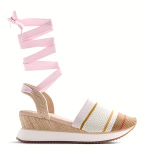 SANDALIAS DE CUÑA BEIGE GIOSEPPO 78004B OZAMIZ