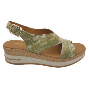 SANDALIAS DE CUÑA OLIVA PAULA URBAN 35828V FORMENTERA