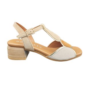 SANDALIAS DE TACON DCHICAS 3931T COMBI TIERRA