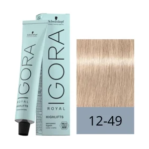 IGORA ROYAL Highlifts 12-49 – Rubio Especial Beige Violeta – 60 g