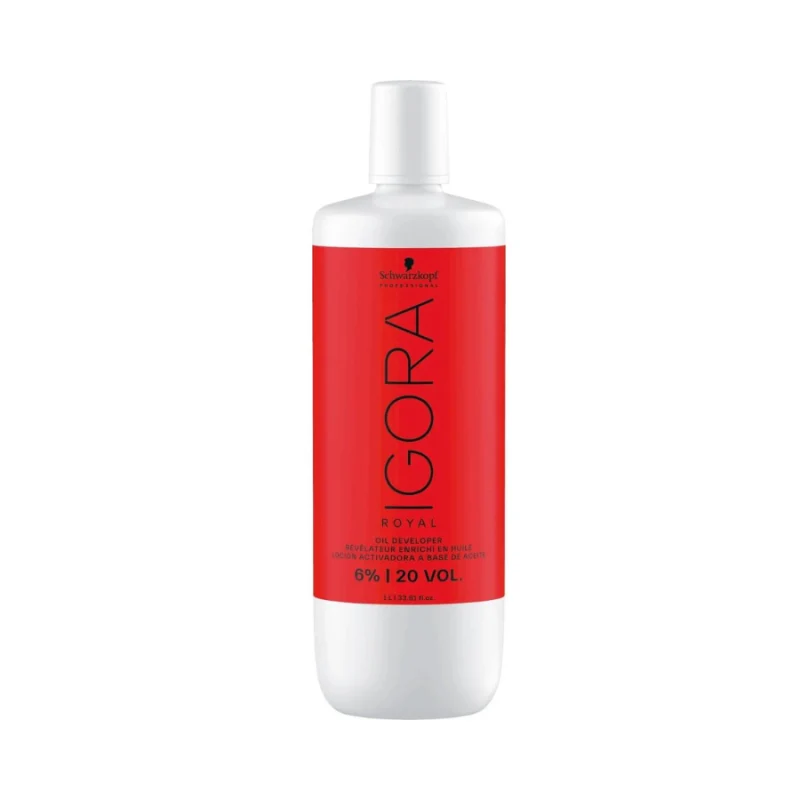 Peróxido Igora Royal 10, 20, 30 y 40 Volúmenes – 1 LITRO | Oxidante en Crema para Coloración Profesional