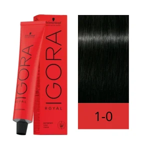 Igora Royal Tono 1-0 Negro Natural 60mL
