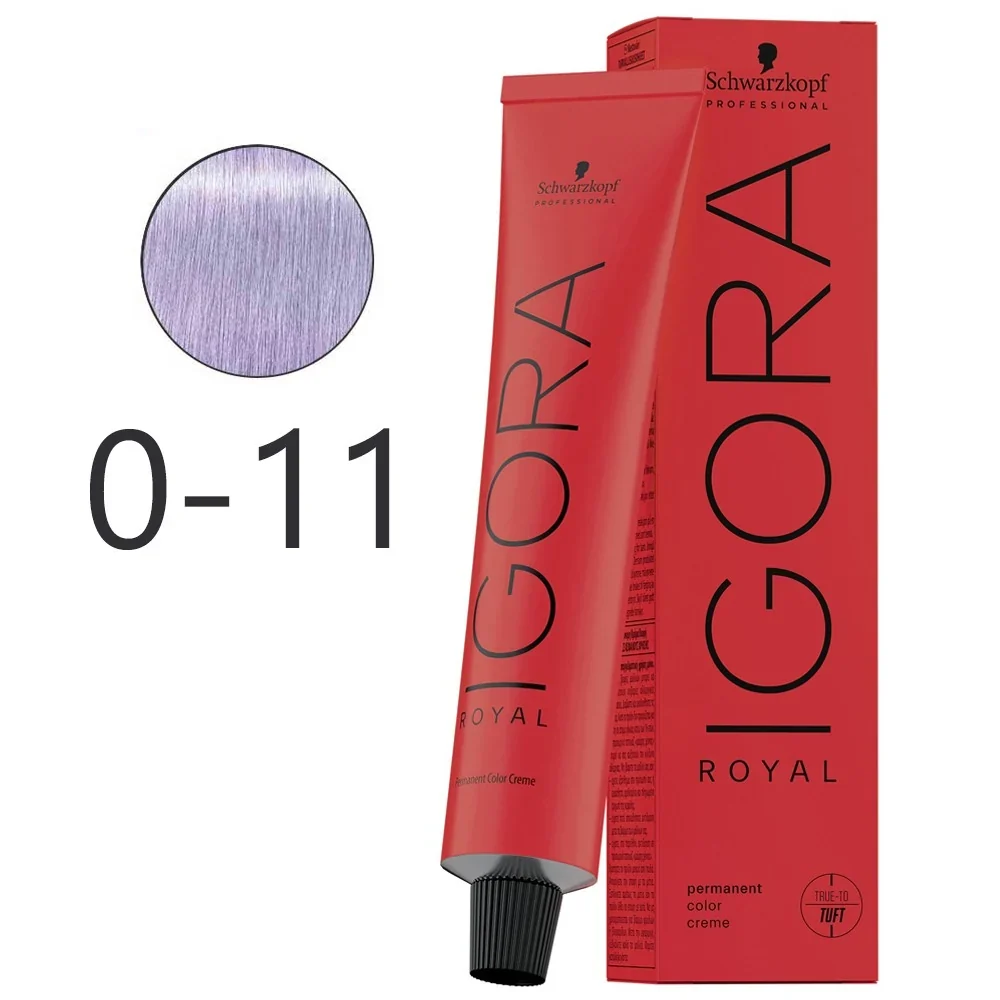 IGORA ROYAL 0-11 – Concentrado Ceniza Intenso – 60 g - Imagen 2