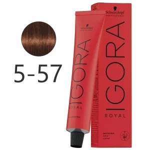 IGORA ROYAL 5-57 Castaño Claro Dorado Cobrizo – 60 g
