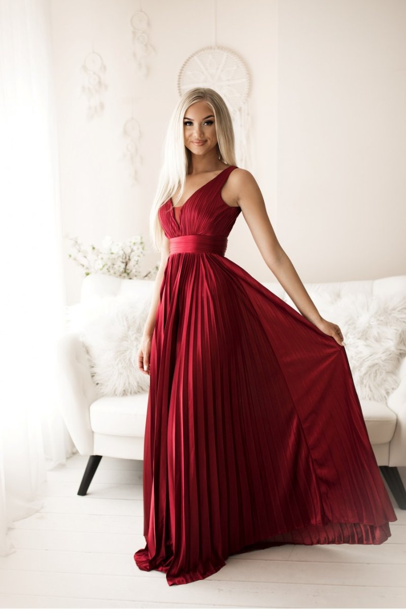 Vestido Seda Plisado - Imagen 8