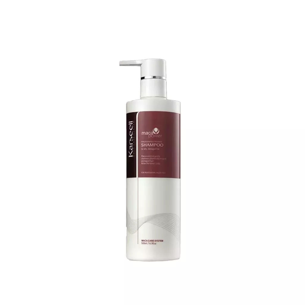 Karseell Moisture Shampoo – 500 ml Shampoo hidratante para cabello seco, opaco y con frizz