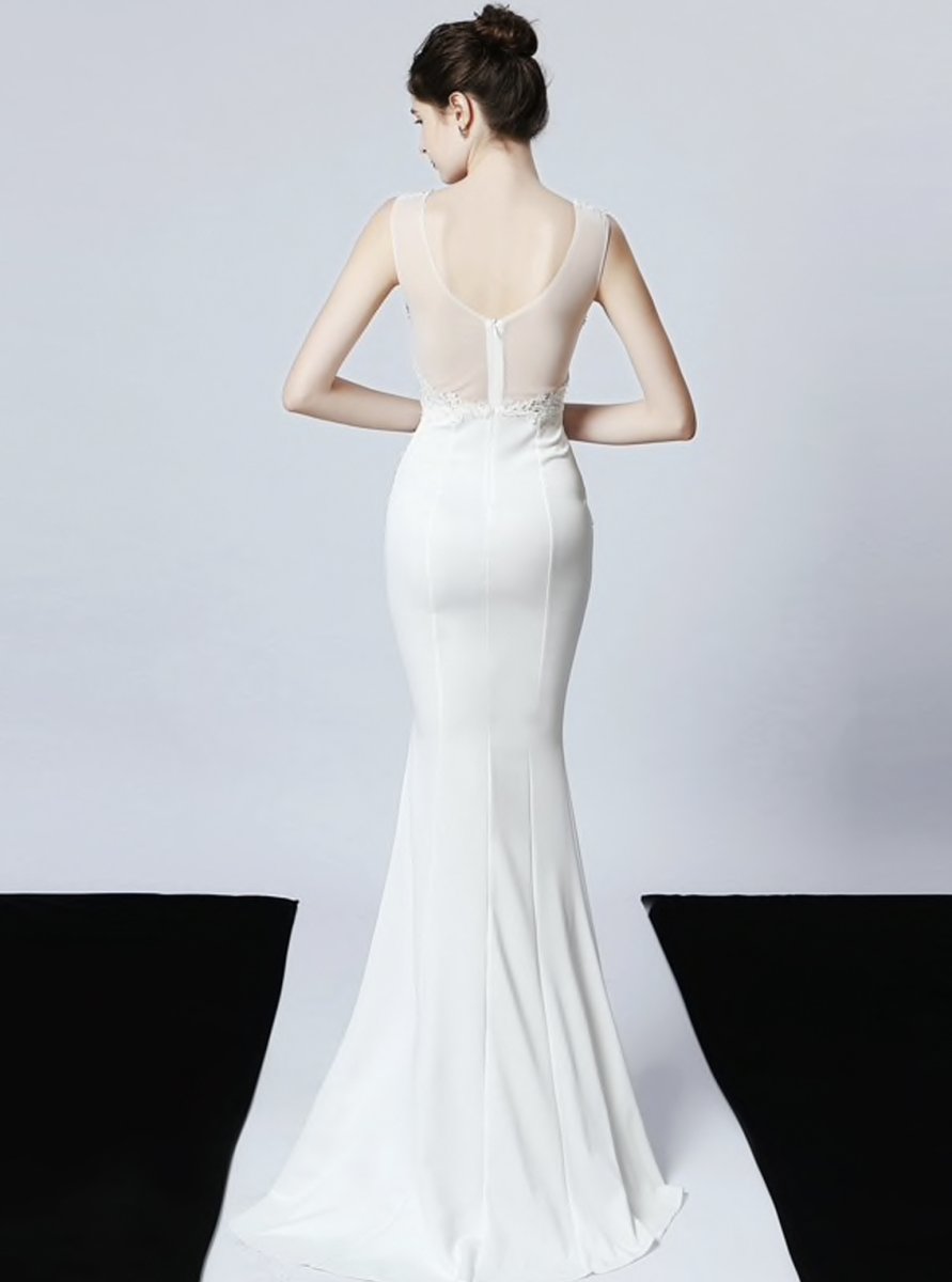Vestido Novia Sirena Encaje - Imagen 4