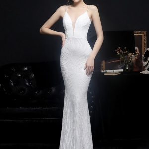 Vestido Novia Sirena Tirantes