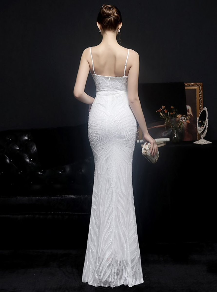 Vestido Novia Sirena Tirantes - Imagen 3