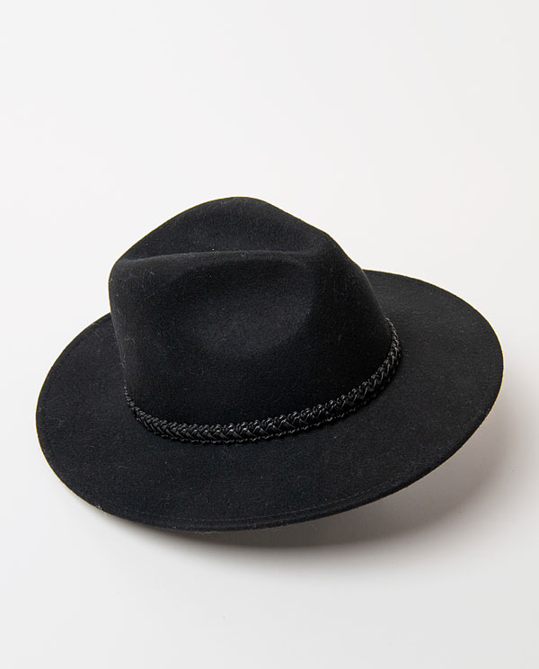 SOMBRERO FEDORA NEGRO SURKANA 36HABA52100 - Imagen 2
