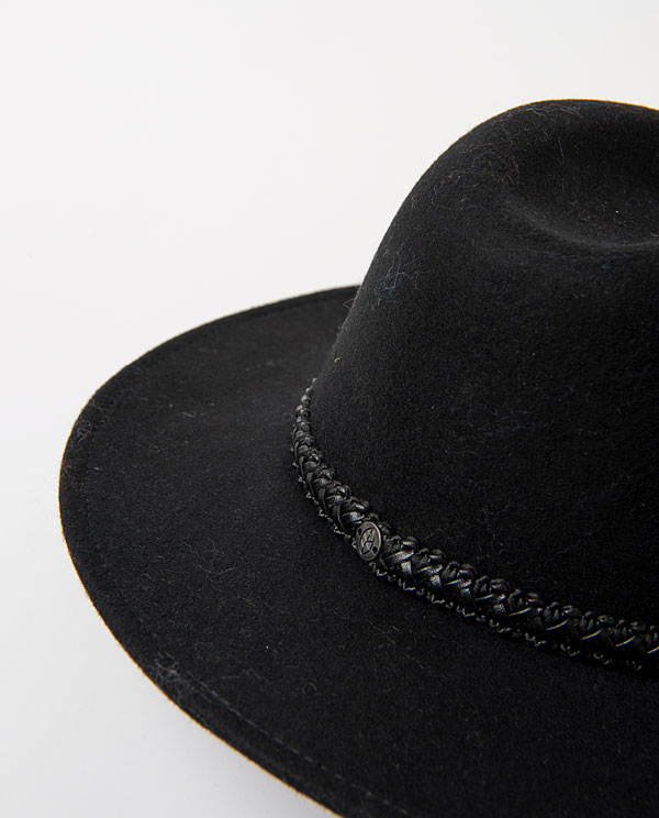 SOMBRERO FEDORA NEGRO SURKANA 36HABA52100 - Imagen 3