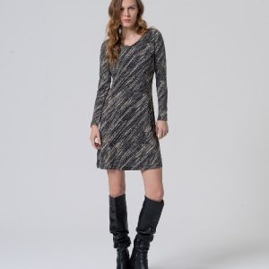 SURKANA 565IRLA71300 VESTIDO NEGRO