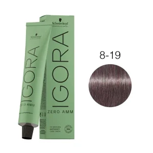 IGORA ROYAL ZERO AMM 8-19 Louro Claro Cendré Violeta – 60 g