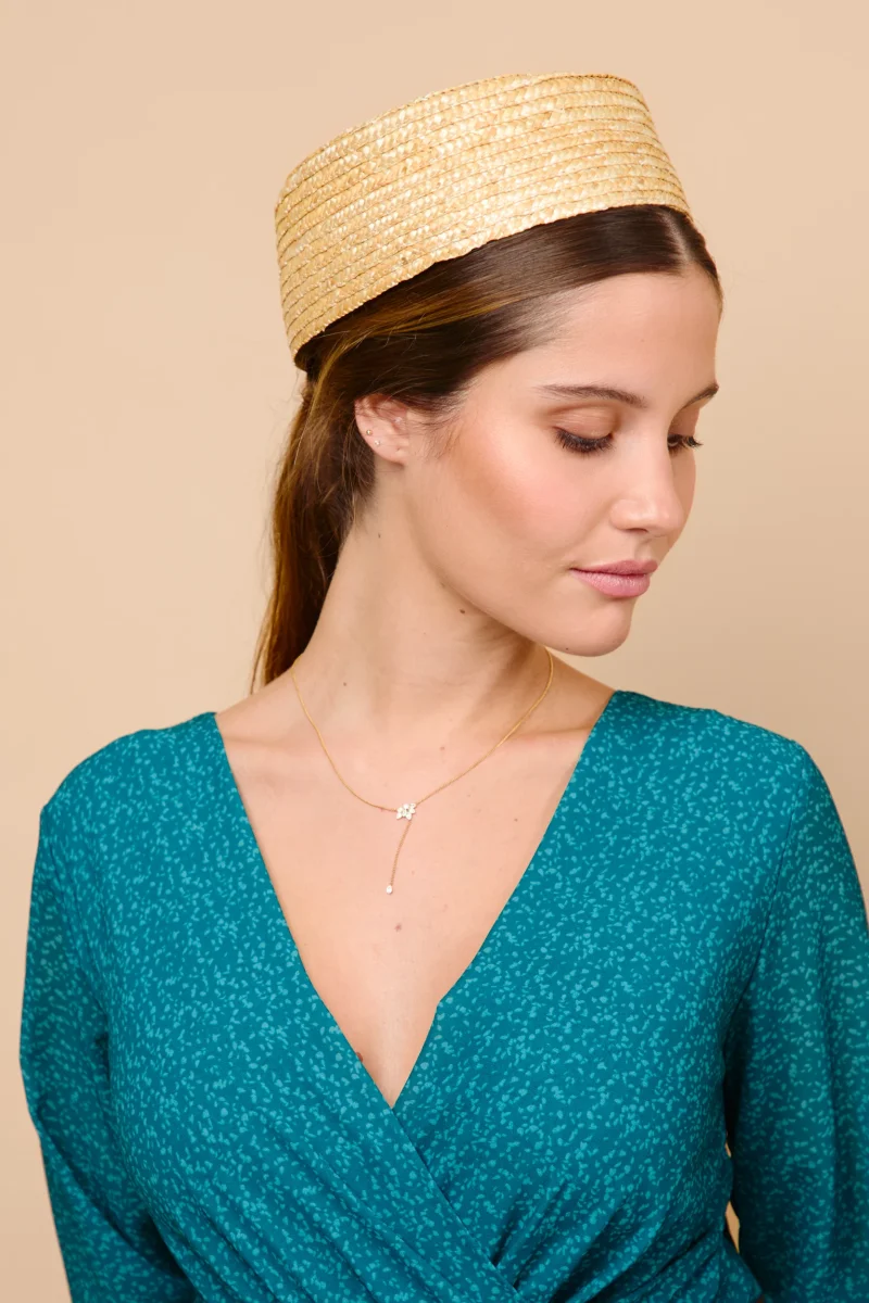 Casquete Celia beige - Imagen 6