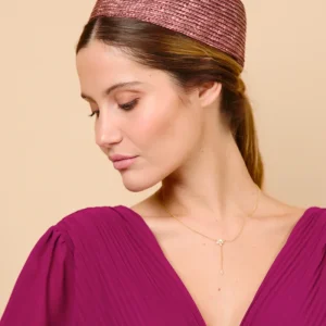 Casquete Celia chocolate