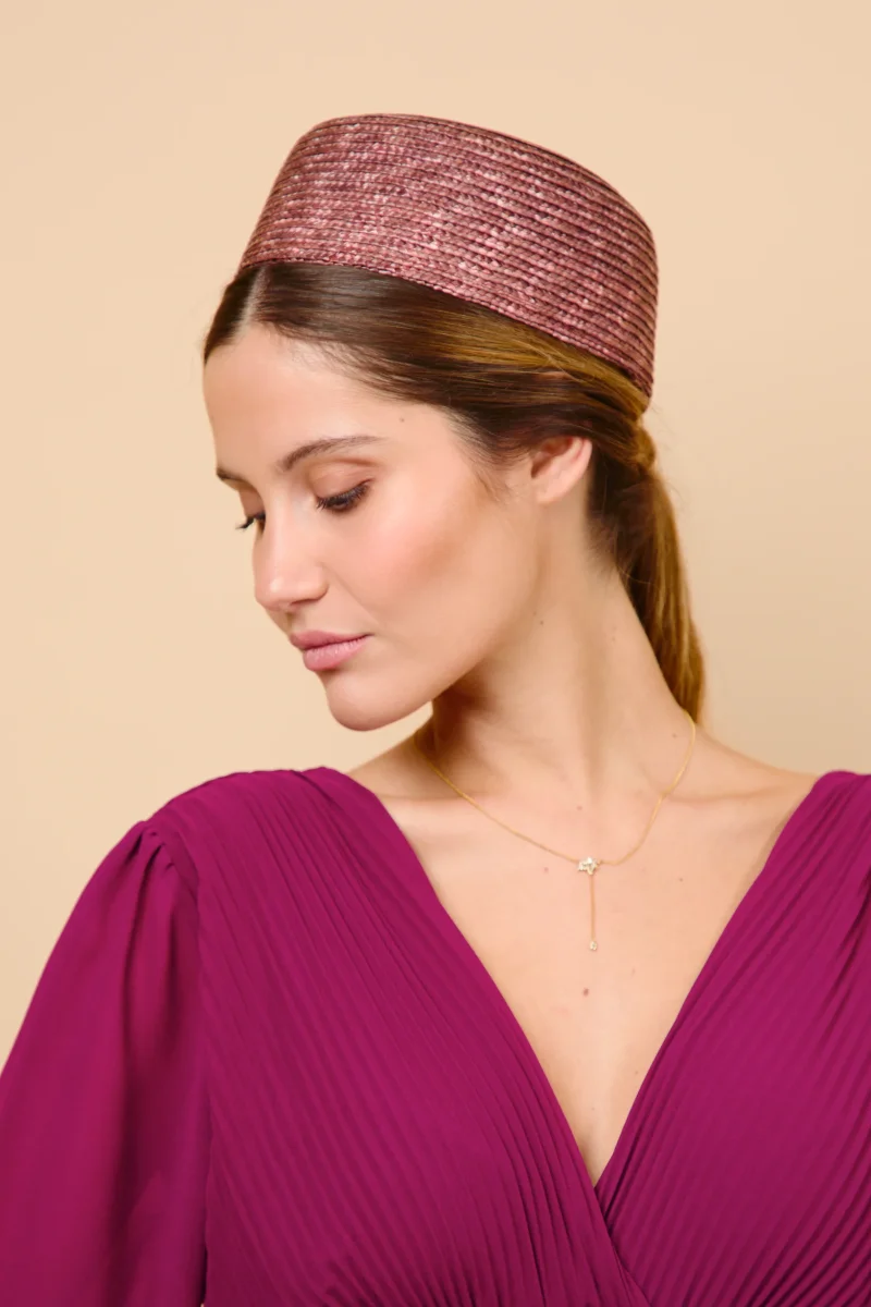 Casquete Celia chocolate