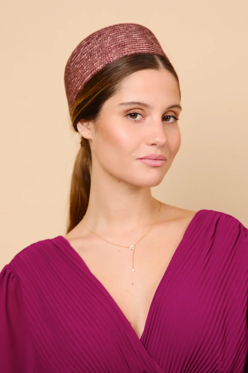Casquete Celia chocolate - Imagen 3