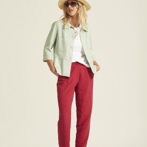 CHAQUETA MENTA OKY 1205CHOKA