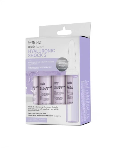 Lanosterin Loción Hyaluronic Shock 2 – 4 Ampollas de 13 ml