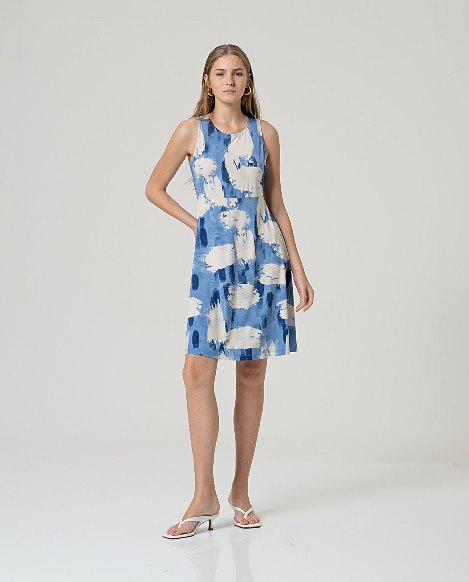 VESTIDO AZUL SURKANA 526KILY71251