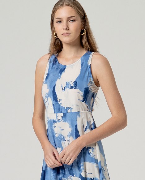VESTIDO AZUL SURKANA 526KILY71251 - Imagen 3