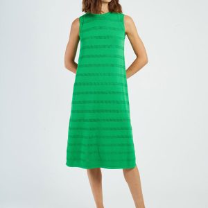 VESTIDO VERDE DERHY P6120205 FLORENCE
