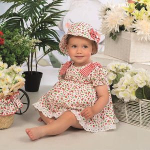 Vestido bebé estampado floral – Belén Costales