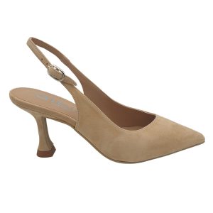 ZAPATOS DE TACON BEIG DIBIA 12081B
